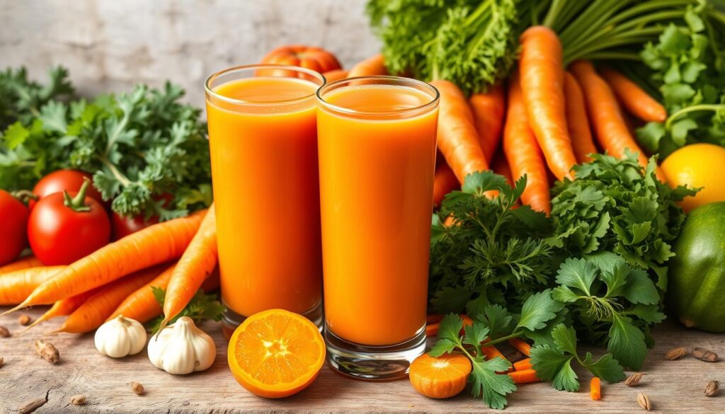 Carrot Juice Nutrition Benefits