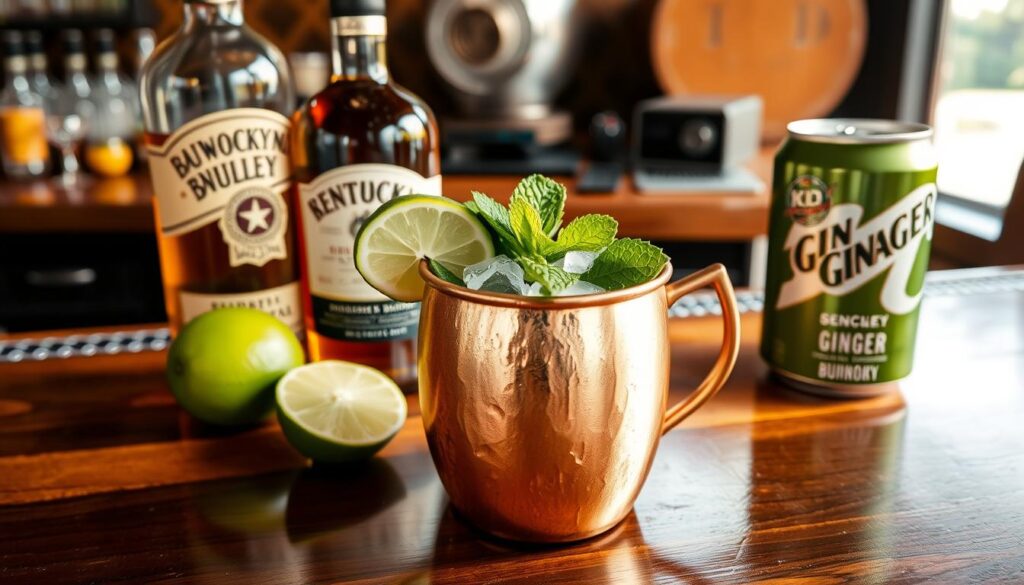 Kentucky Mule Cocktail Preparation