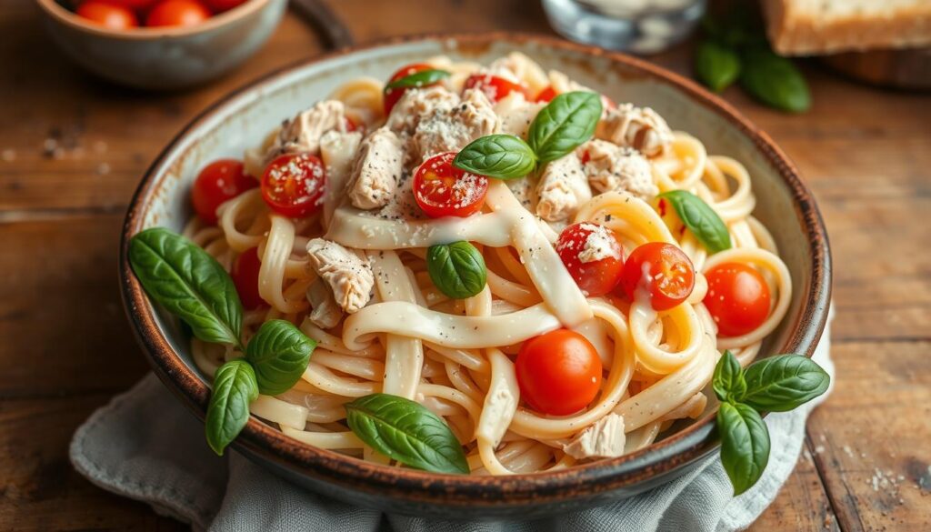 Rotisserie Chicken Pasta Dish