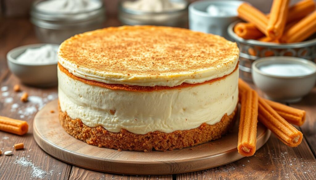 churro cheesecake