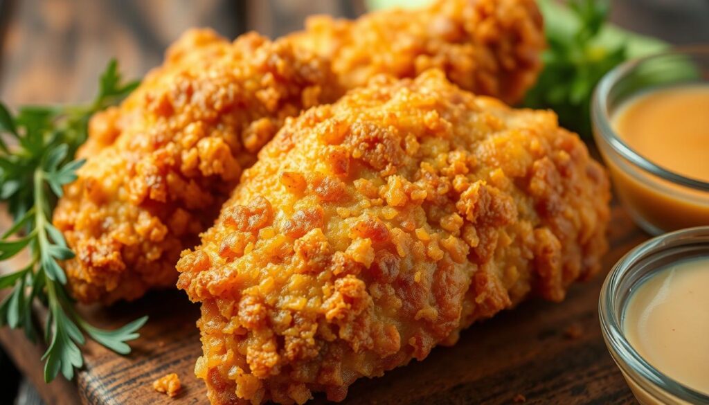 crispy fried chicken