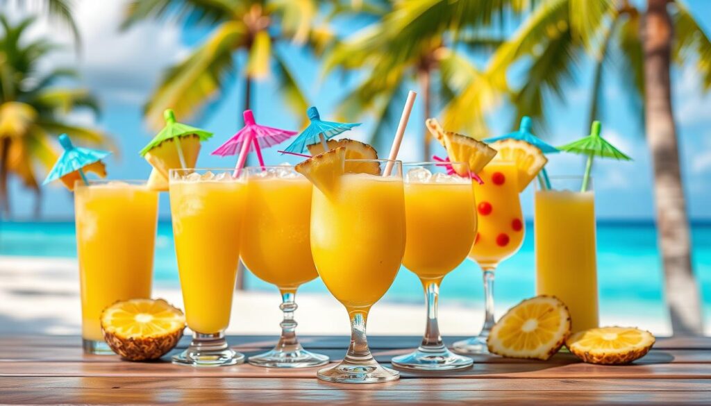 pineapple juice drinks