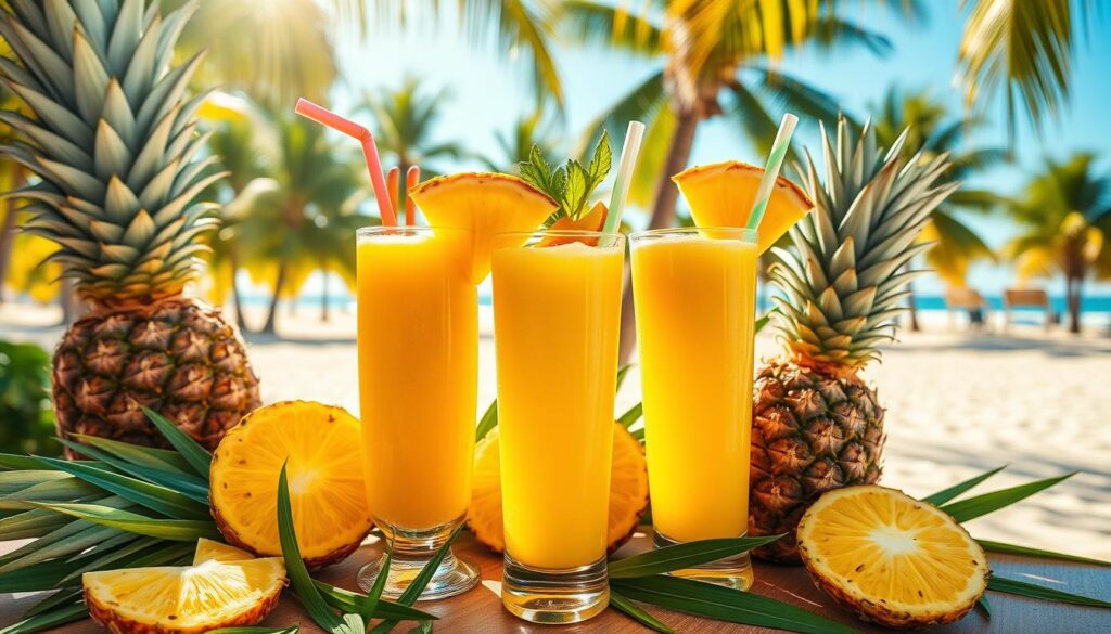 pineapple juice drinks