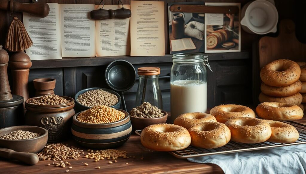 sourdough bagel history