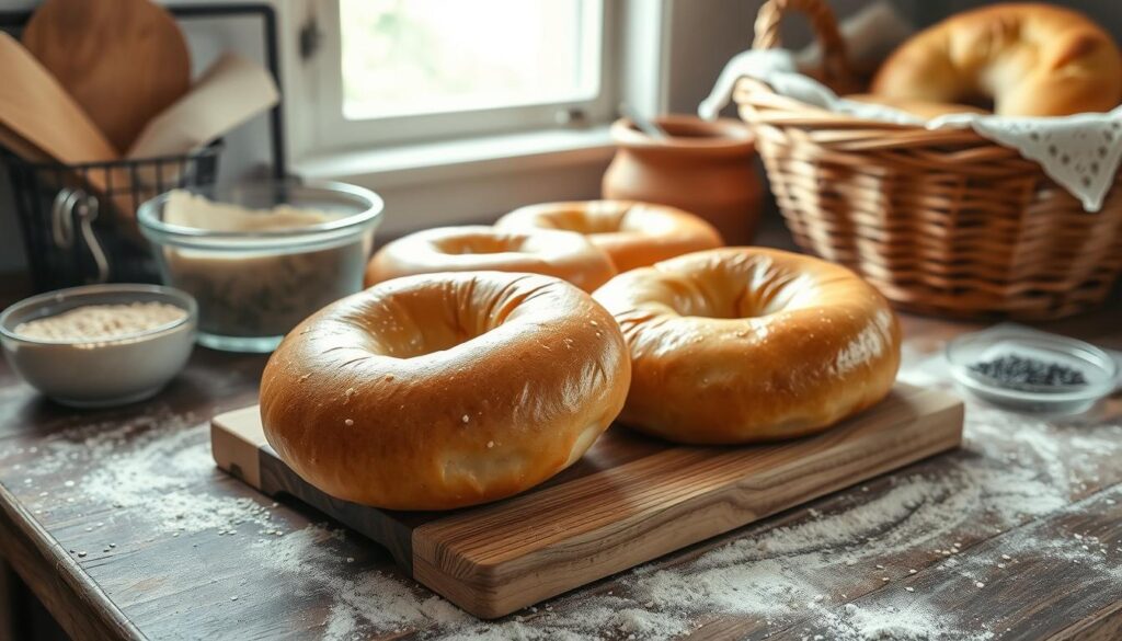 sourdough bagel recipe