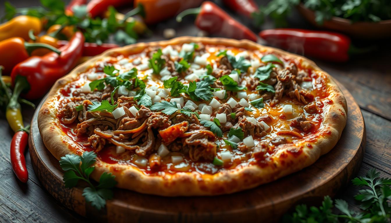 birria pizza