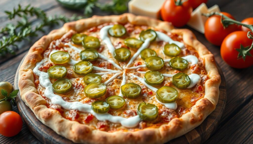 pickle pie pizza